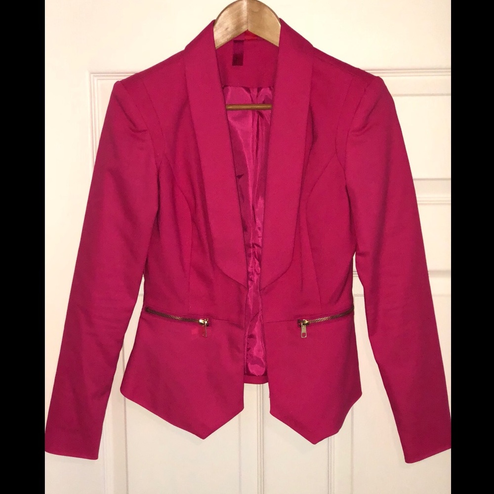 Hot Pink Blazer
